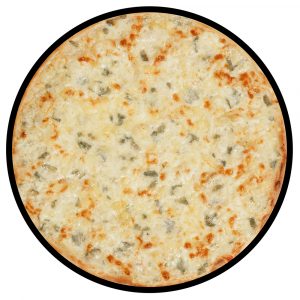 pizza quattro formaggi amestecata